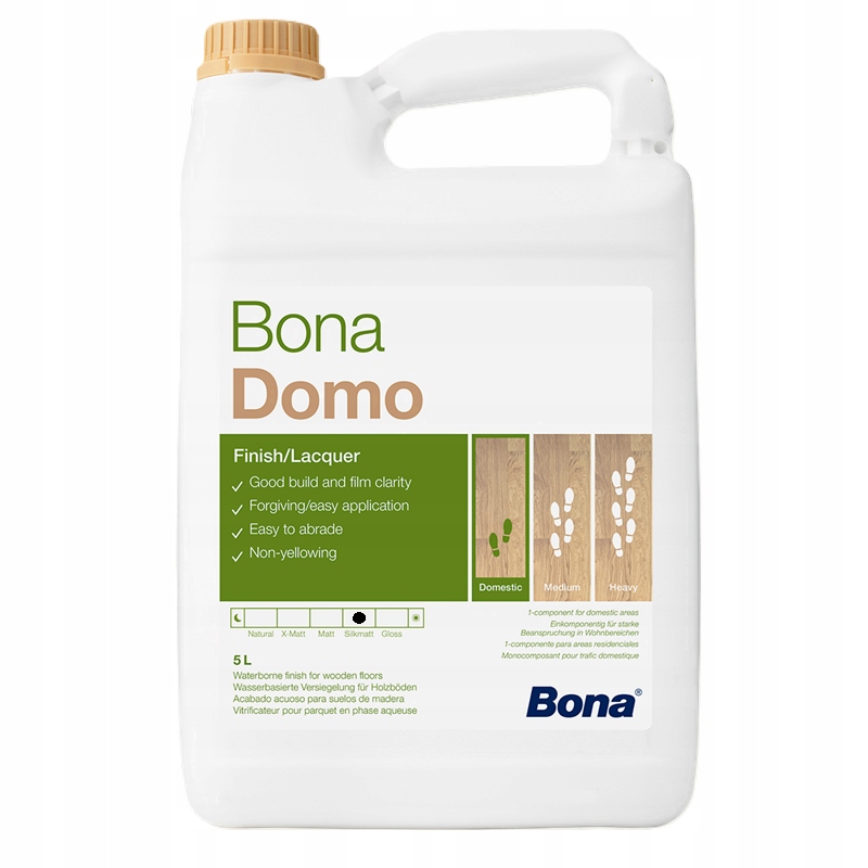 Bona Domo lak na drevené podlahy 5 l polomat